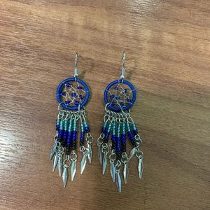 Dreamcatcher earrings